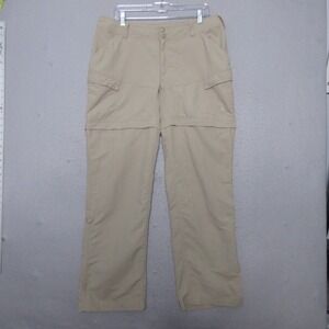 North Face Pants Women Plus 14 Khaki Convertible Outdoor Hike Camp‎ Gorp Core